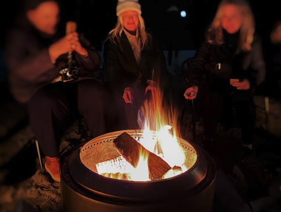 Bonfire The Vineyard Room at The Taphouse with natural light, wood interiors, and tables set for wine tasting or private events