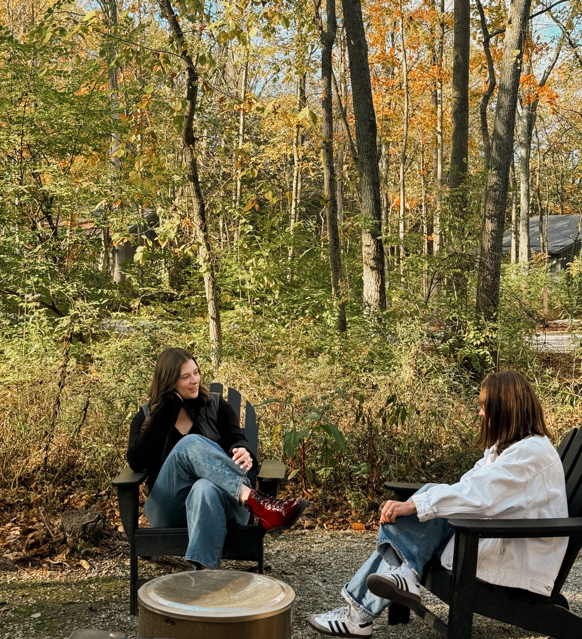 Outdoor corporate event venue near Columbus Ohio with scenic open space